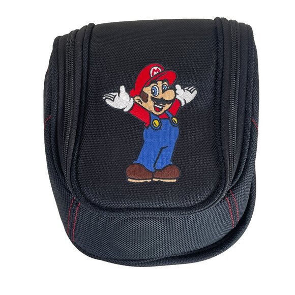 SOLD Nintendo Super Mario 3DS XL DS Deluxe Console Game Travel Bag Mini Backpack - Picture 3 of 11